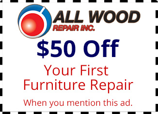 $50 Off Your First Furniture Repair